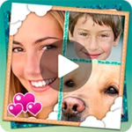 photo to video collage maker android application logo